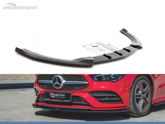 SPOILER LIP DIANTEIRO DESCONTINUADO MERCEDES CLA C118 PRETO FOSCO