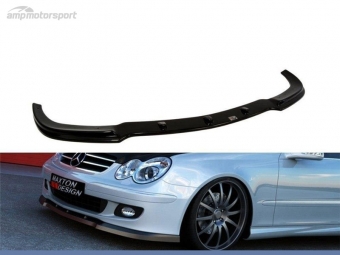 SPOILER DELANTERO DESCATALOGADO MERCEDES CLK W209 NEGRO MATE