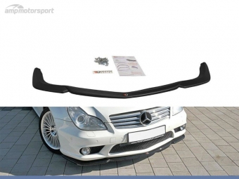 SPOILER LIP DIANTEIRO DESCONTINUADO MERCEDES CLS C219 PRETO FOSCO