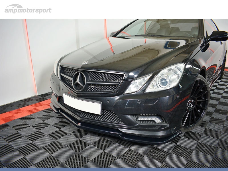 SPOILER DELANTERO MERCEDES E W211 AMG NEGRO BRILLO - AMP Motorsport