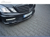 SPOILER LIP DIANTEIRO DESCONTINUADO MERCEDES E W212 E63 AMG PRETO BRILHANTE