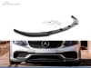 SPOILER LIP DIANTEIRO DESCONTINUADO MERCEDES E W212 E63 AMG PRETO FOSCO