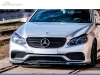 SPOILER LIP DIANTEIRO DESCONTINUADO MERCEDES E W212 E63 AMG PRETO FOSCO
