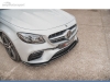 SPOILER LIP DIANTEIRO DESCONTINUADO MERCEDES E W213 E63 AMG PRETO FOSCO