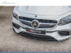 SPOILER LIP DIANTEIRO DESCONTINUADO MERCEDES E W213 E63 AMG PRETO FOSCO