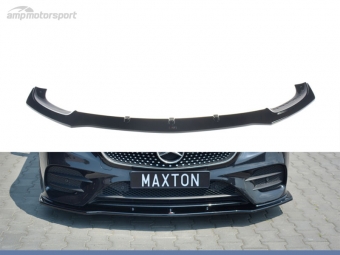 SPOILER LIP DIANTEIRO DESCONTINUADO MERCEDES E W213 COUPE PRETO FOSCO