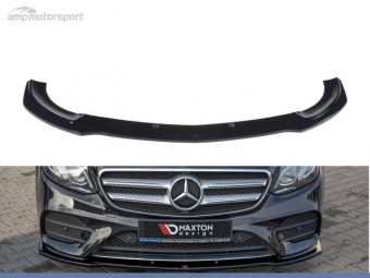 SPOILER LIP DIANTEIRO DESCONTINUADO MERCEDES E W213 PRETO FOSCO