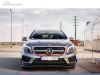 SPOILER LIP DIANTEIRO DESCONTINUADO MERCEDES GLA 45 X156 AMG LOOK CARBONO