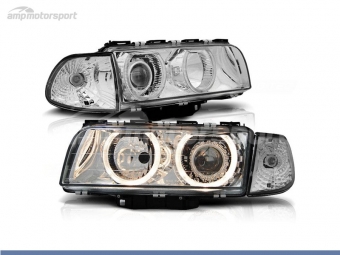 FAROS DELANTEROS OJOS DE ANGEL PARA BMW SERIE 7 E38