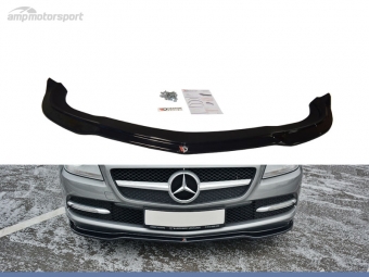 SPOILER LIP DIANTEIRO DESCONTINUADO MERCEDES SLK R172 PRETO FOSCO