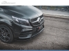 SPOILER LIP DIANTEIRO DESCONTINUADO MERCEDES V W447 PRETO FOSCO