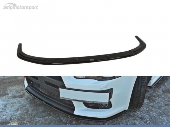 SPOILER DELANTERO DESCATALOGADO MITSUBISHI LANCER EVO X NEGRO BRILLO