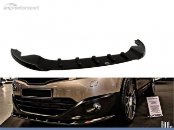 SPOILER DELANTERO DESCATALOGADO NISSAN QASHQAI NEGRO MATE