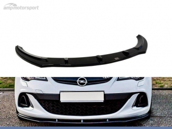 SPOILER LIP DIANTEIRO DESCONTINUADO OPEL ASTRA J OPC PRETO BRILHANTE