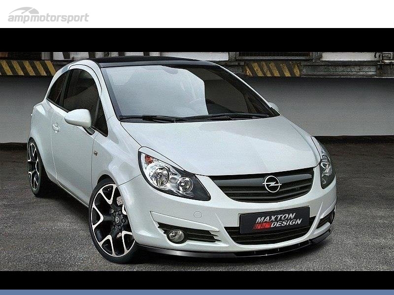 SPOILER DELANTERO OPEL CORSA D LOOK CARBONO - AMP Motorsport