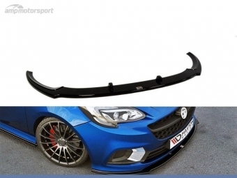 SPOILER DELANTERO DESCATALOGADO OPEL CORSA E OPC NEGRO MATE
