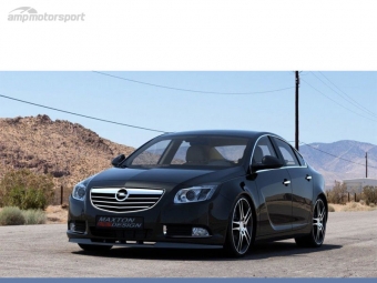 SPOILER LIP DIANTEIRO DESCONTINUADO OPEL INSIGNIA PRETO FOSCO