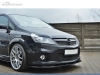 SPOILER LIP DIANTEIRO OPEL ZAFIRA B OPC / VXR PRETO BRILHANTE