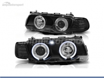 FAROIS DIANTEIROS ANGEL EYE PARA BMW SERIE 7 E38