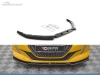 SPOILER LIP DIANTEIRO PEUGEOT 208 LOOK CARBONO