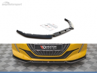 SPOILER DELANTERO PEUGEOT 208 LOOK CARBONO