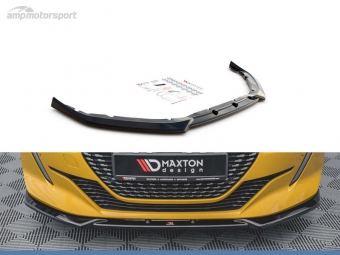 SPOILER DELANTERO DESCATALOGADO PEUGEOT 208 NEGRO BRILLO