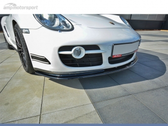 SPOILER DELANTERO DESCATALOGADO PORSCHE CAYMAN S 987C LOOK CARBONO