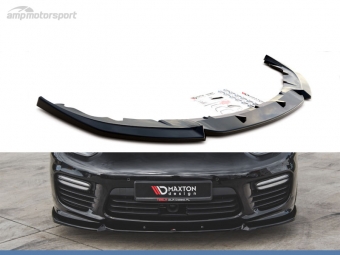 SPOILER LIP DIANTEIRO DESCONTINUADO PORSCHE PANAMERA PRETO FOSCO