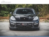 SPOILER LIP DIANTEIRO DESCONTINUADO PORSCHE PANAMERA PRETO FOSCO