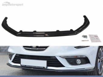 SPOILER LIP DIANTEIRO DESCONTINUADO RENAULT MEGANE MK4 LOOK CARBONO