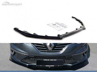 SPOILER DELANTERO RENAULT MEGANE MK4 NEGRO BRILLO