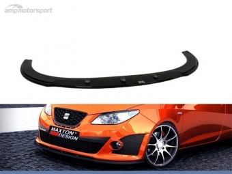 SPOILER LIP DIANTEIRO DESCONTINUADO SEAT IBIZA 6J PRETO BRILHANTE