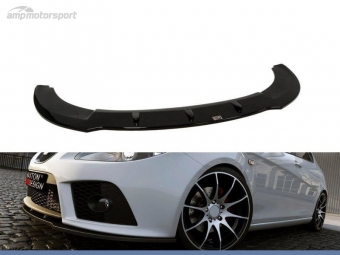 SPOILER LIP DIANTEIRO DESCONTINUADO SEAT LEON 1P LOOK CARBONO