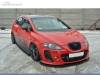 SPOILER LIP DIANTEIRO DESCONTINUADO SEAT LEON 1P LOOK CARBONO