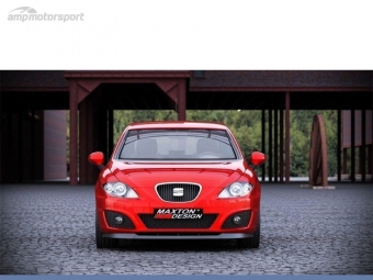 SPOILER DELANTERO DESCATALOGADO SEAT LEON 1P NEGRO MATE