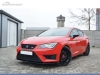 SPOILER DELANTERO SEAT LEON 5F LOOK CARBONO