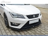 SPOILER DELANTERO SEAT LEON 5F LOOK CARBONO