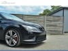 SPOILER LIP DIANTEIRO DESCONTINUADO SEAT LEON 5F PRETO FOSCO