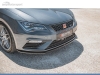 SPOILER DELANTERO SEAT LEON 5F LOOK CARBONO