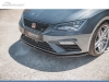 SPOILER DELANTERO SEAT LEON 5F LOOK CARBONO