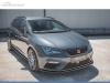 SPOILER DELANTERO DESCATALOGADO SEAT LEON 5F NEGRO MATE