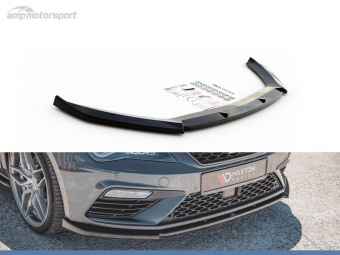 SPOILER DELANTERO SEAT LEON 5F LOOK CARBONO