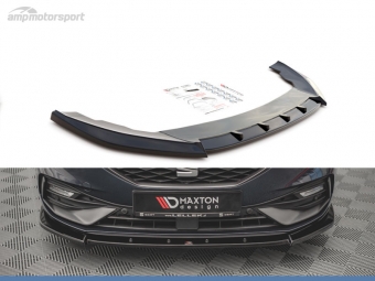 SPOILER DELANTERO DESCATALOGADO SEAT LEON MK4 NEGRO BRILLO