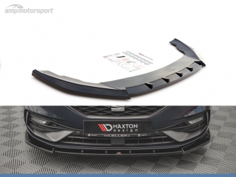 SPOILER LIP DIANTEIRO DESCONTINUADO SEAT LEON MK4 PRETO FOSCO