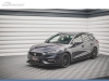 SPOILER LIP DIANTEIRO DESCONTINUADO SEAT LEON MK4 PRETO FOSCO