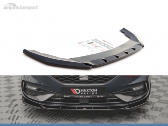 SPOILER LIP DIANTEIRO DESCONTINUADO SEAT LEON MK4 PRETO FOSCO
