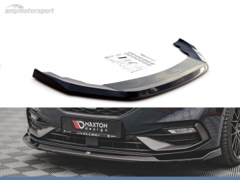 SPOILER LIP DIANTEIRO DESCONTINUADO SEAT LEON MK4 PRETO FOSCO