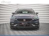 SPOILER LIP DIANTEIRO DESCONTINUADO SEAT LEON MK4 PRETO FOSCO
