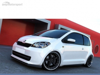 SPOILER DELANTERO DESCATALOGADO SKODA CITIGO LOOK CARBONO