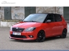 SPOILER LIP DIANTEIRO SKODA FABIA RS PRETO BRILHANTE